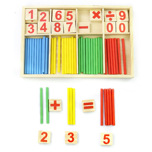 Math Masters Wooden Tools