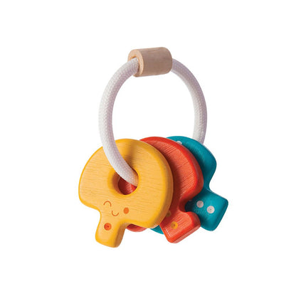 PlanToys Baby Key Rattle, official product photo