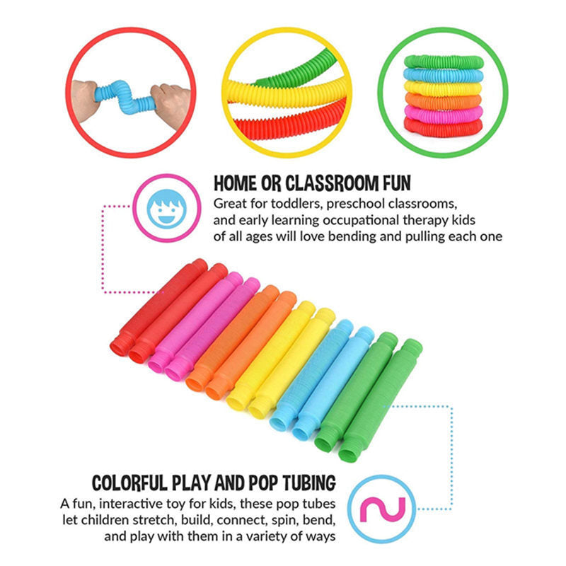 Stretchy Sensory Tubes Set