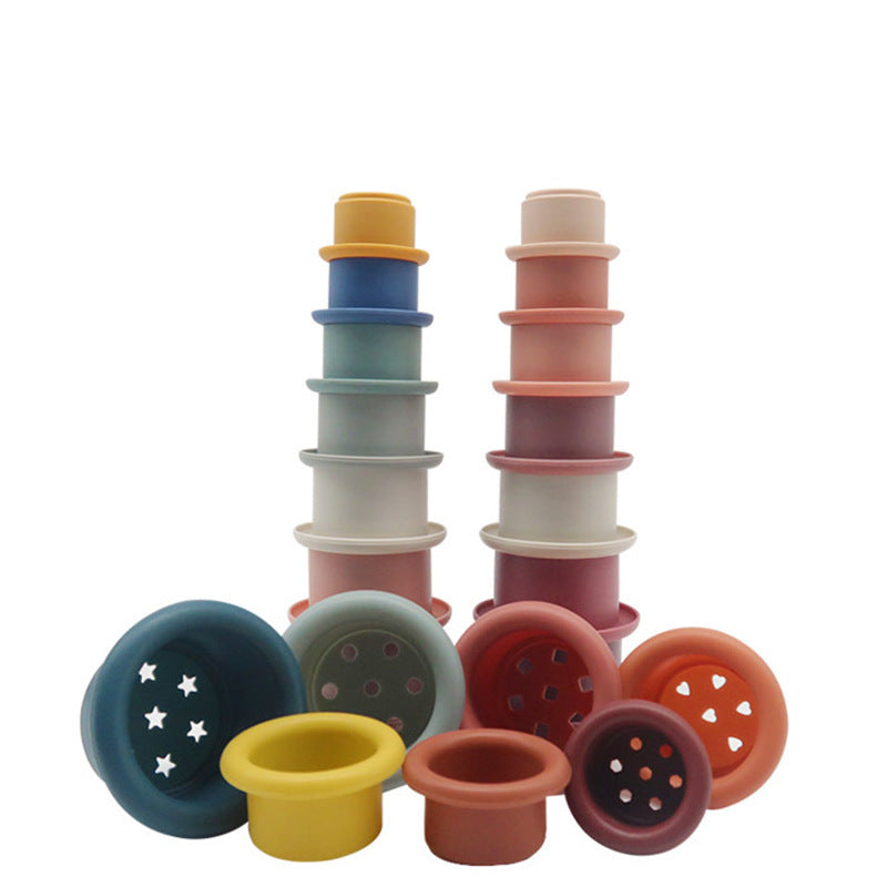 Silicone Stacking Cups