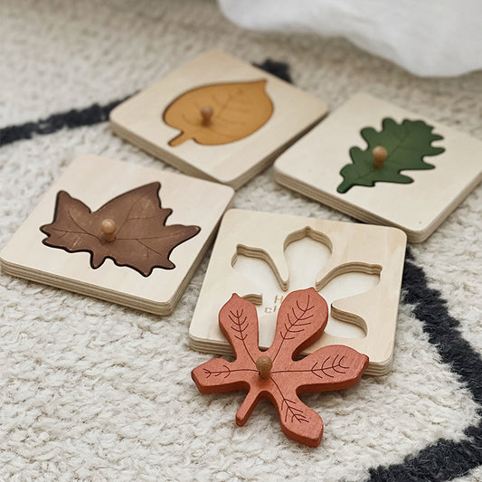 Leaf Wooden Puzzle